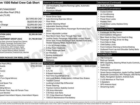 Used 2022 RAM 1500 Rebel w/ Night Edition AWD/4WD image 46