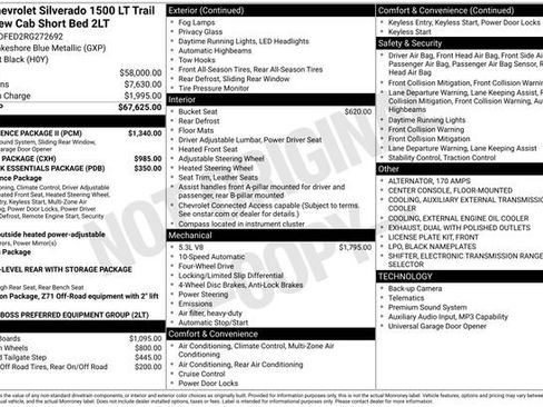 Used 2024 Chevrolet Silverado 1500 LT Trail Boss w/ Convenience Package II image 7