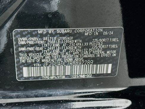 Used 2024 Subaru Crosstrek 2.0i Premium AWD/4WD image 12