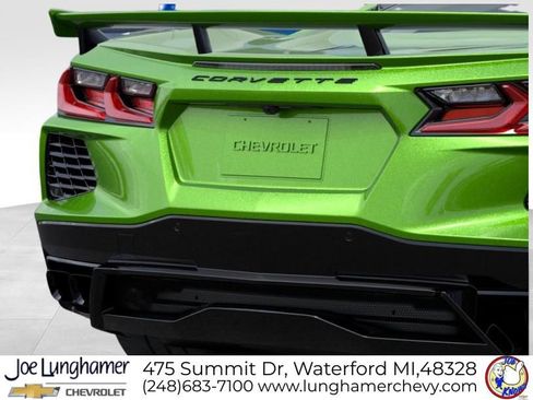 New 2026 Chevrolet Corvette Stingray Preferred Cpe w/ Z51 Performance Package RWD image 16