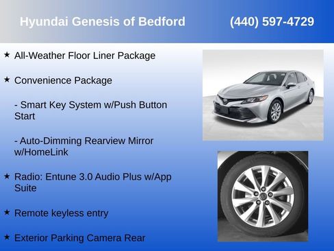 Used 2019 Toyota Camry LE w/ Convenience Package FWD image 7