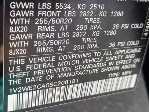 Used 2025 Volkswagen Atlas Cross Sport SE image 36