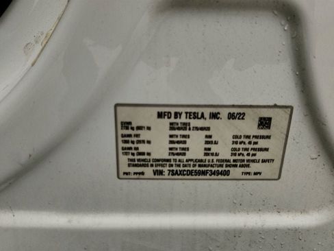 Used 2022 Tesla Model X AWD/4WD image 25