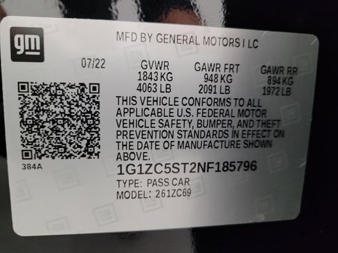 Used 2022 Chevrolet Malibu LS w/ Driver Confidence Package II image 33