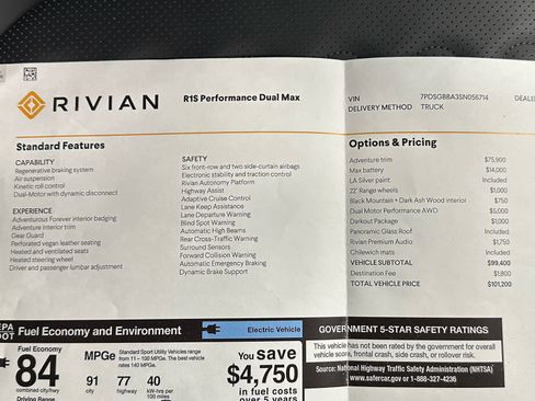 Used 2025 Rivian R1S Adventure image 41