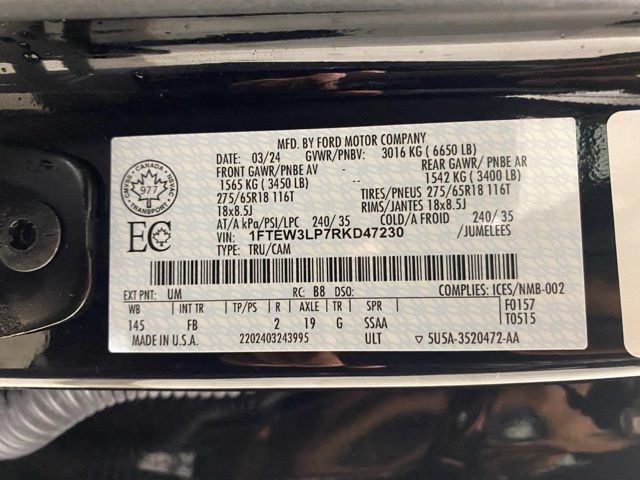 Certified 2024 Ford F150 XLT w/ Equipment Group 302A MID AWD/4WD image 31