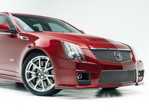 Used 2012 Cadillac CTS V w/ Wood Trim Package RWD image 4