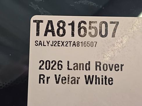 Certified 2026 Land Rover Range Rover Velar S AWD/4WD image 37