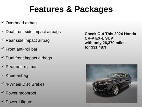 Certified 2024 Honda CR-V EX-L image 16