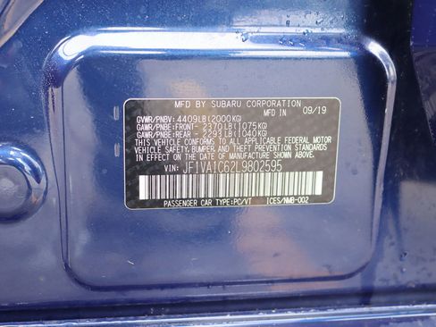 Used 2020 Subaru WRX Premium image 37