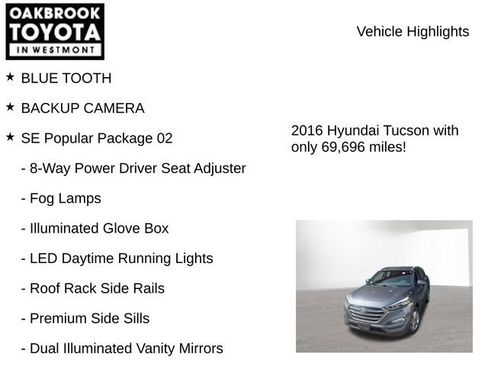 Used 2016 Hyundai Tucson SE w/ Option Group 02 FWD image 5