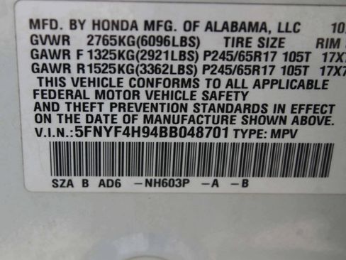 Used 2011 Honda Pilot Touring image 15