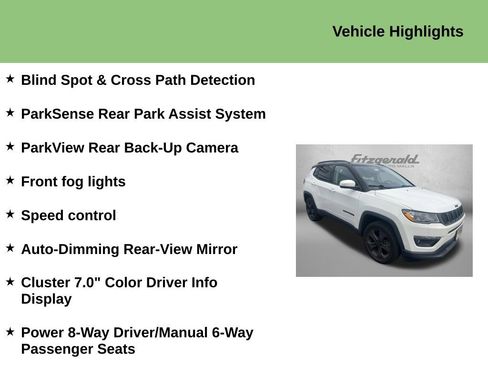 Used 2019 Jeep Compass Latitude AWD/4WD image 8