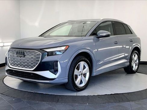 Used 2023 Audi Q4 e-tron Premium Plus w/ Premium Plus AWD/4WD image 2