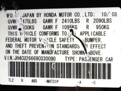 Used 2009 Acura TSX Sedan image 41