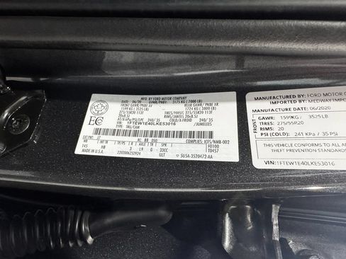 Used 2020 Ford F150 Lariat w/ Equipment Group 502A Luxury AWD/4WD image 42