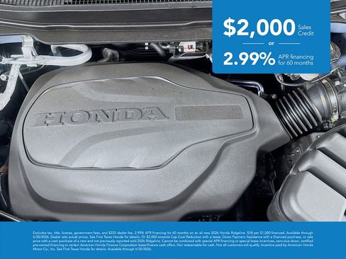 New 2026 Honda Ridgeline RTL image 12