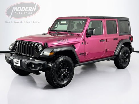 Used 2022 Jeep Wrangler Unlimited Sport image 1