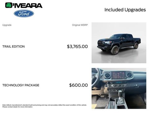 Used 2023 Toyota Tacoma 4x4 Double Cab w/ Trail Edition image 4