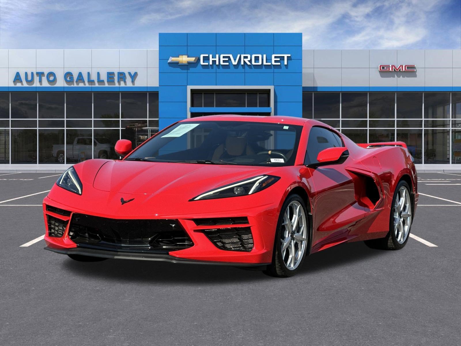 Certified 2021 Chevrolet Corvette Stingray Preferred Cpe w/ Z51 Performance Package RWD image 1