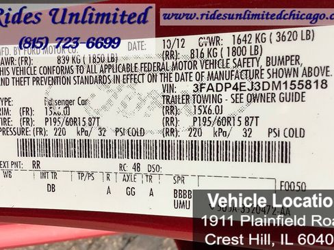 Used 2013 Ford Fiesta SE w/ Super Fuel Economy Pkg image 19