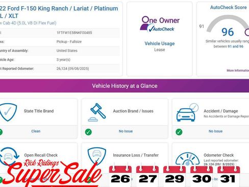 Used 2022 Ford F150 XLT w/ Equipment Group 302A High image 4