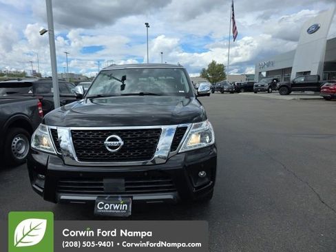 Used 2018 Nissan Armada Platinum w/ Captain Seat Package image 4