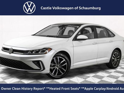 Used 2025 Volkswagen Jetta SE w/ Sunroof Package FWD image 1