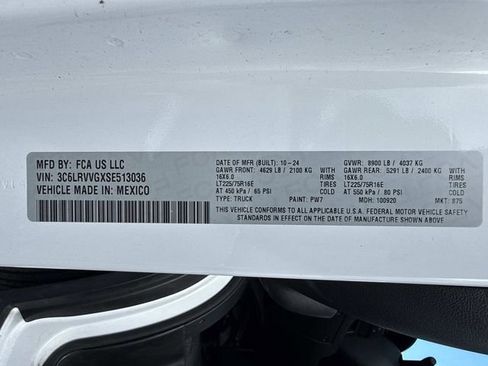 Used 2025 RAM ProMaster 2500 w/ Convenience Group FWD image 36
