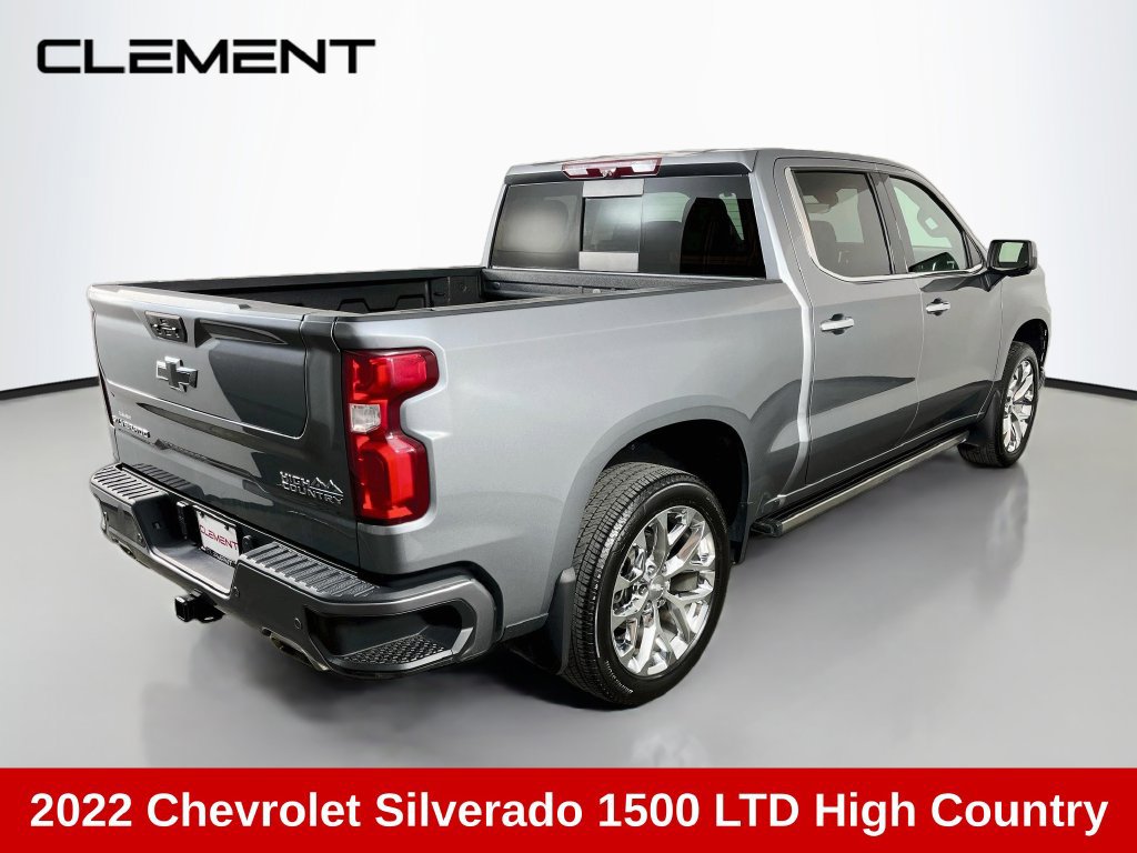 Used 2022 Chevrolet Silverado 1500 High Country w/ Technology Package AWD/4WD image 6