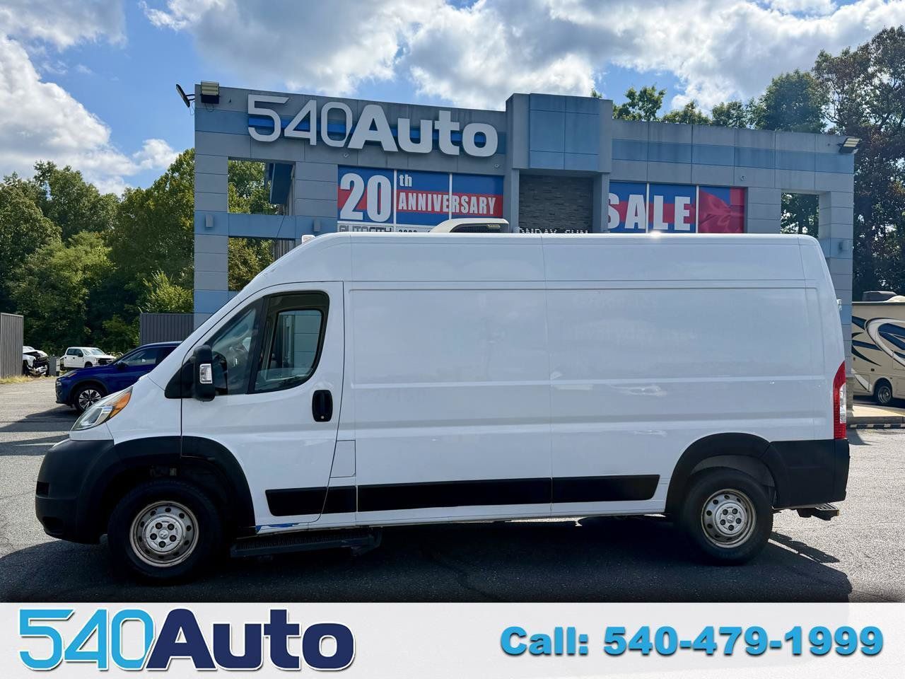 Used 2021 RAM ProMaster 2500 w/ Interior LED Lighting Group FWD image 1