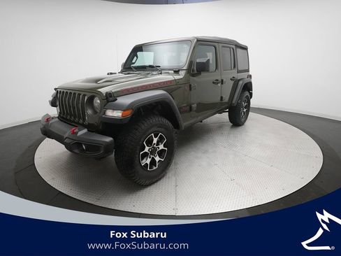 Used 2021 Jeep Wrangler Unlimited Rubicon w/ Cold Weather Group image 1