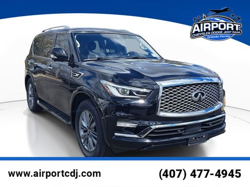 Used 2021 INFINITI QX80 Luxe image 1
