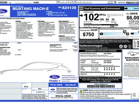 Used 2024 Ford Mustang Mach-E Select RWD image 17