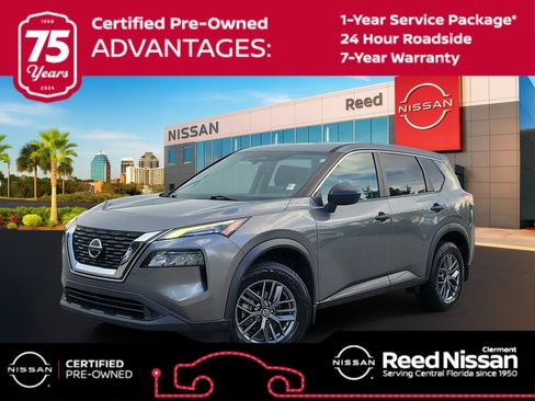 Certified 2021 Nissan Rogue S AWD/4WD image 1