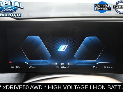 Used 2023 BMW iX xDrive50 w/ Sport Package AWD/4WD image 13