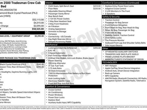 New 2025 RAM 2500 Tradesman image 19