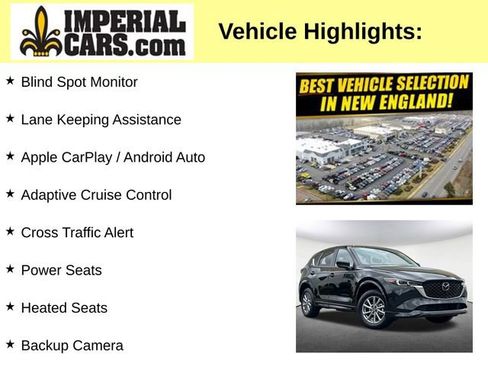 Used 2025 MAZDA CX-5 AWD 2.5 S w/ Select Package image 7