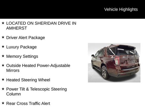 Used 2022 Chevrolet Tahoe Z71 w/ Luxury Package AWD/4WD image 5