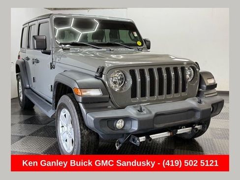 Used 2021 Jeep Wrangler Unlimited Sport image 1