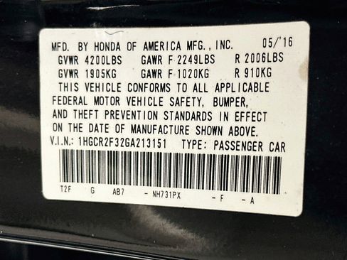 Used 2016 Honda Accord LX image 12