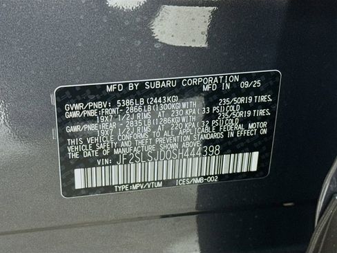 New 2025 Subaru Forester Sport image 33