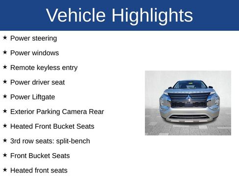 Used 2023 Mitsubishi Outlander SE image 3