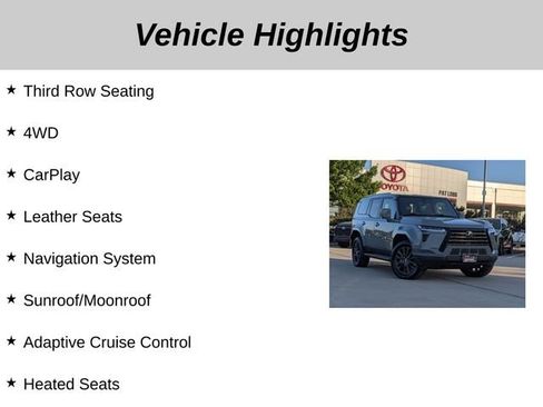 Used 2025 Lexus GX 550 w/ Accessory Package (2T) AWD/4WD image 5