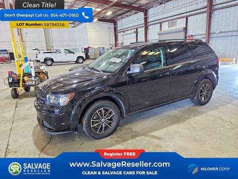 Used 2018 Dodge Journey SE w/ Popular Equipment Group FWD image 1