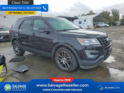 Used 2017 Ford Explorer Sport w/ Equipment Group 401A image 5