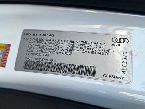 Used 2025 Audi S7 Premium Plus AWD/4WD image 59