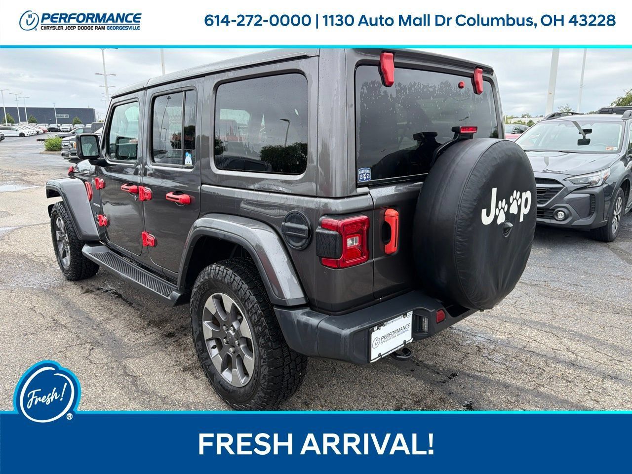 Used 2020 Jeep Wrangler Unlimited Sahara AWD/4WD image 7