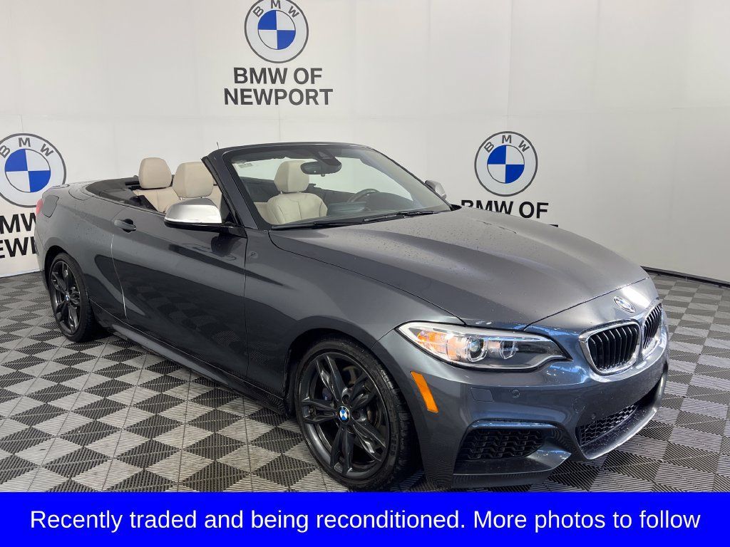 Used 2017 BMW M240i Convertible RWD image 1