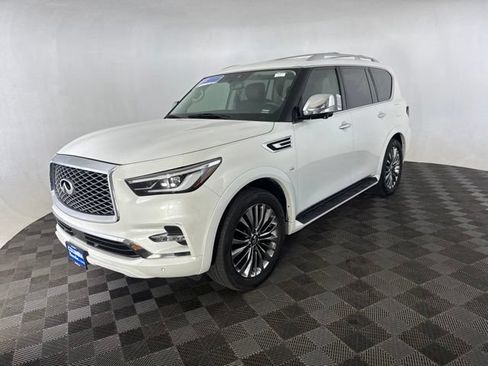 Used 2019 INFINITI QX80 Luxe w/ 22" Wheel Package AWD/4WD image 5